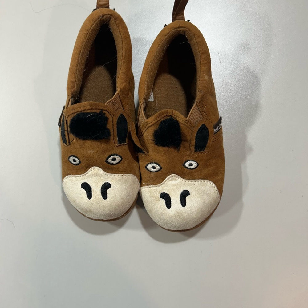 Kids MukLuks horse mocs